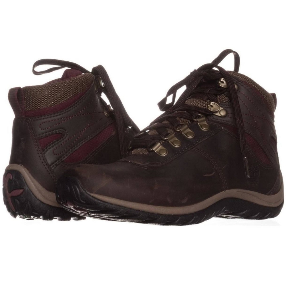 Women's Timberland Norwood Mid Waterproof 7 Boots - Picture 6 of 8